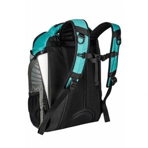 Mudroom backpack  good for sports and traveling, comes with a rain cover